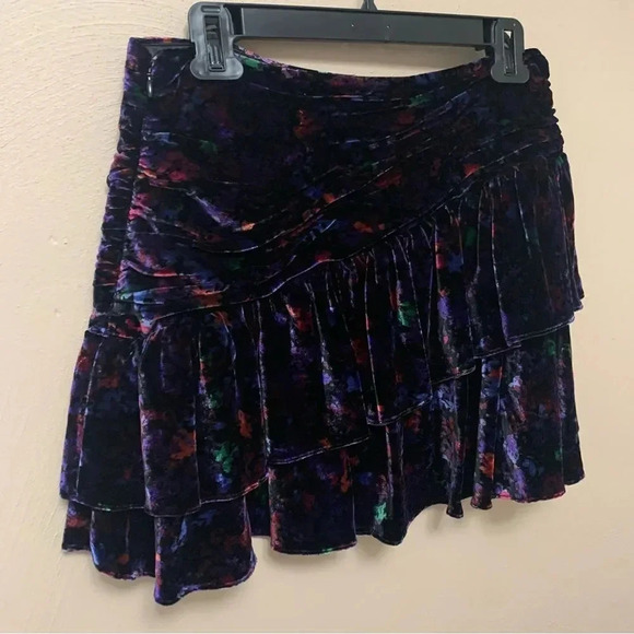 Ramy Brook Printed Malbec Skirt Size 12 NWT New Velvet - Picture 5 of 10